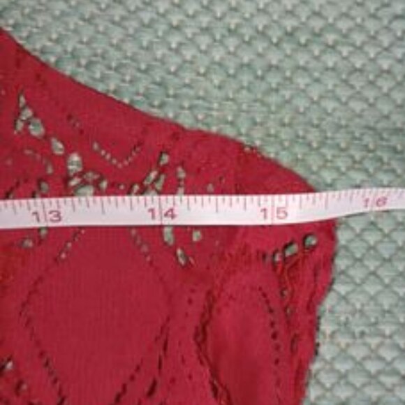 No Boundaries Fringe Tank Size Small 3/5 - Picture 10 of 10